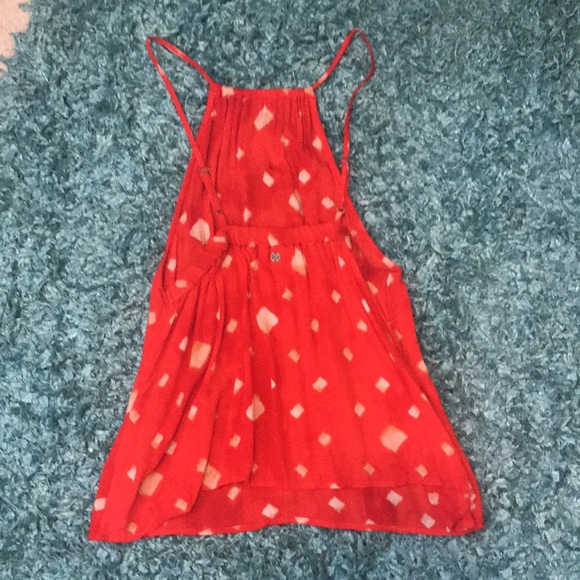 Billabong Red Flowy Halter - Picture 10 of 10